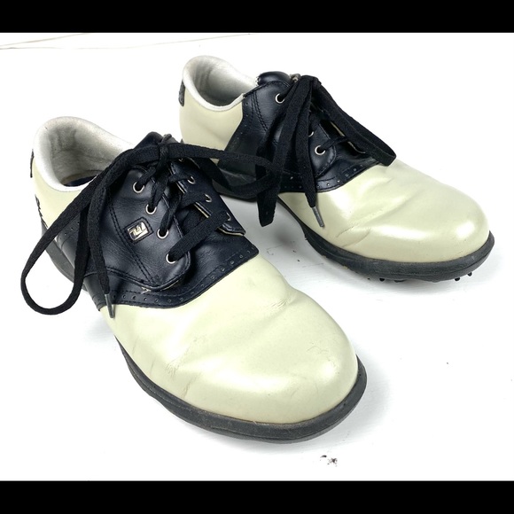 Footjoy dryjoys men’s golf shoes soft spikes Sz 9 - Picture 1 of 6